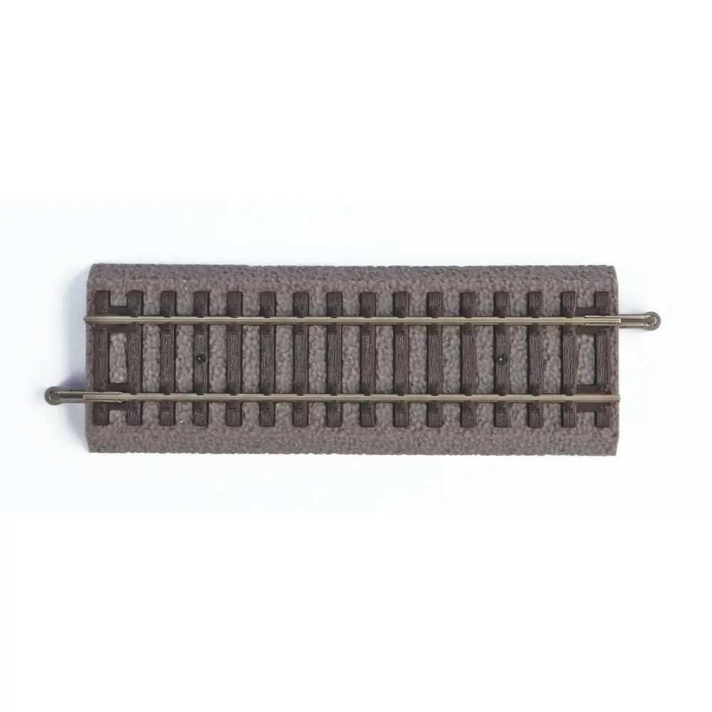 Rail droit A-Track Ballasté G119 - 119 mm PIKO 55402 - HO 1/87 - Code 100