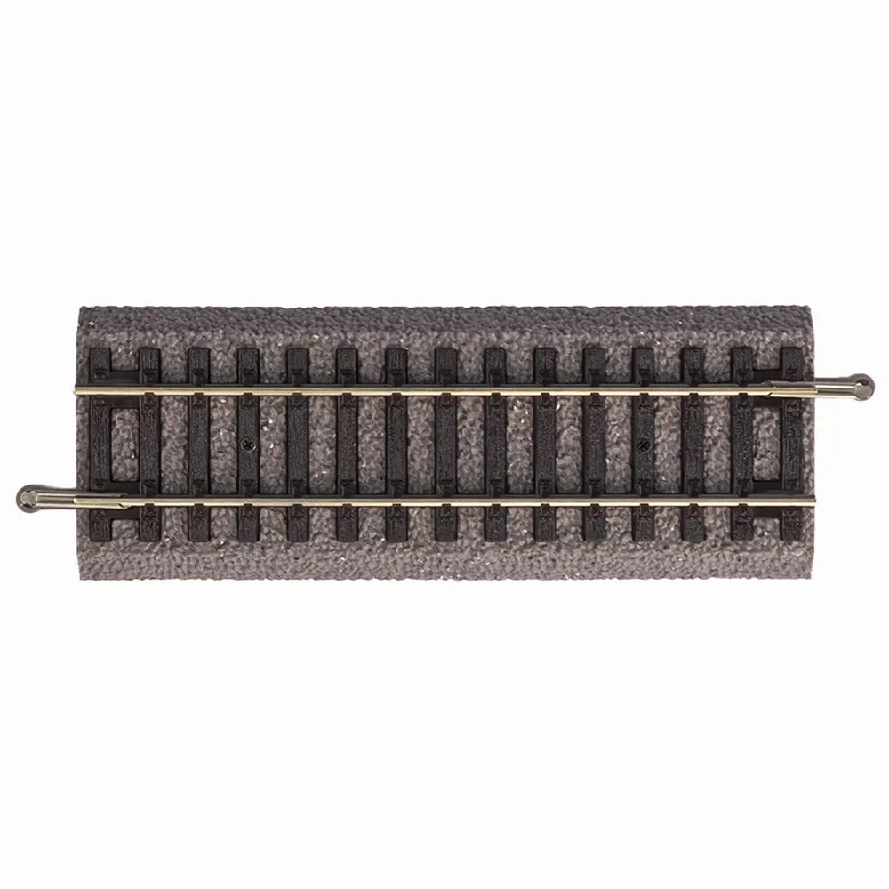 Rail droit ballasté 115 mm code 100 - Piko 55403 - HO 1/87 - 2R