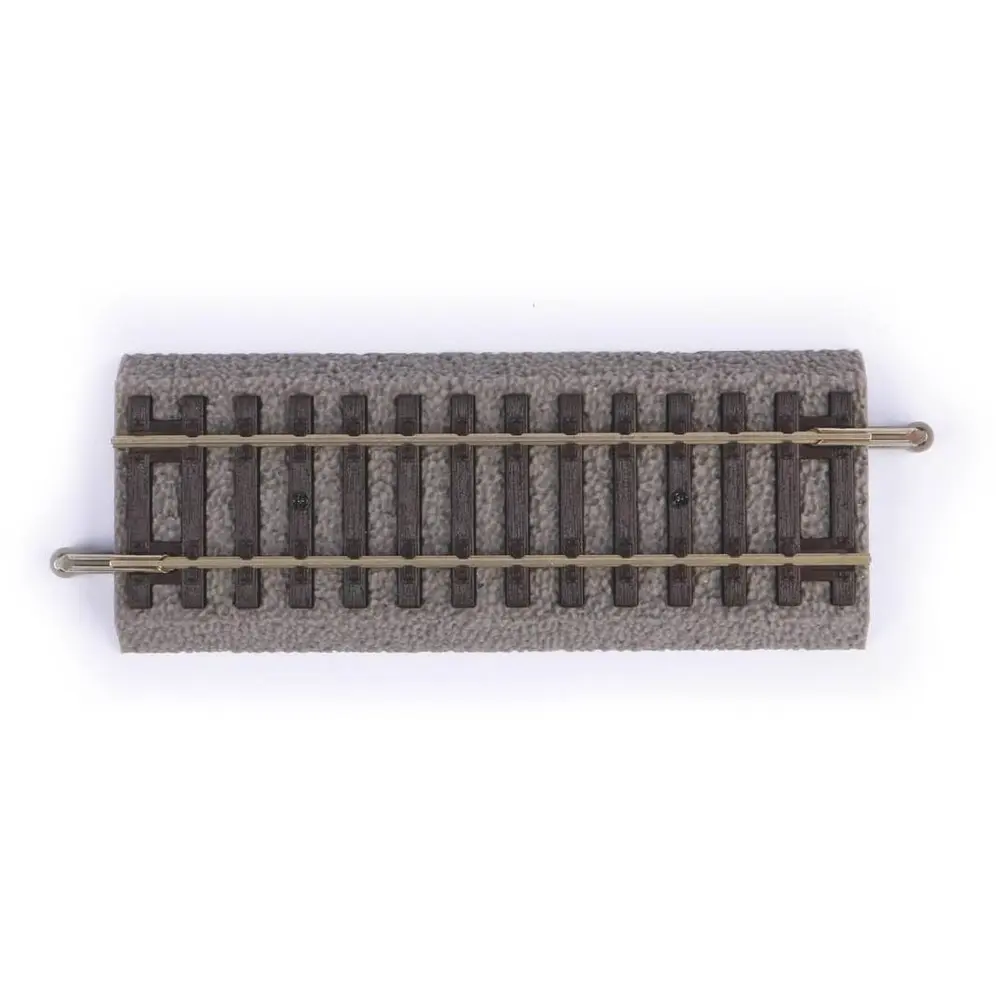 Rail droit A-Track Ballasté G107 - 107 mm PIKO 55404 - HO 1/87 - Code 100