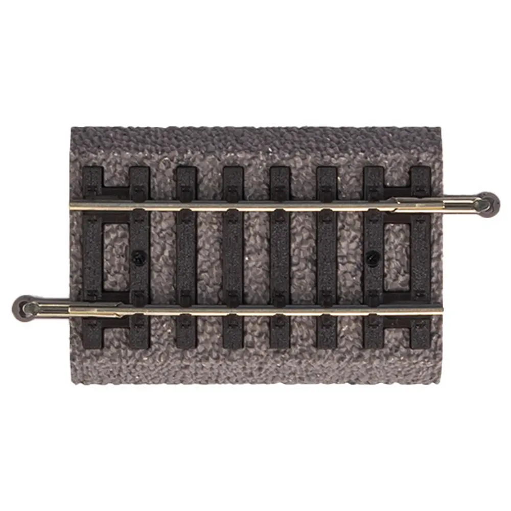 Rail droit ballasté 62 mm code 100 - Piko 55405 - HO 1/87 - 2R