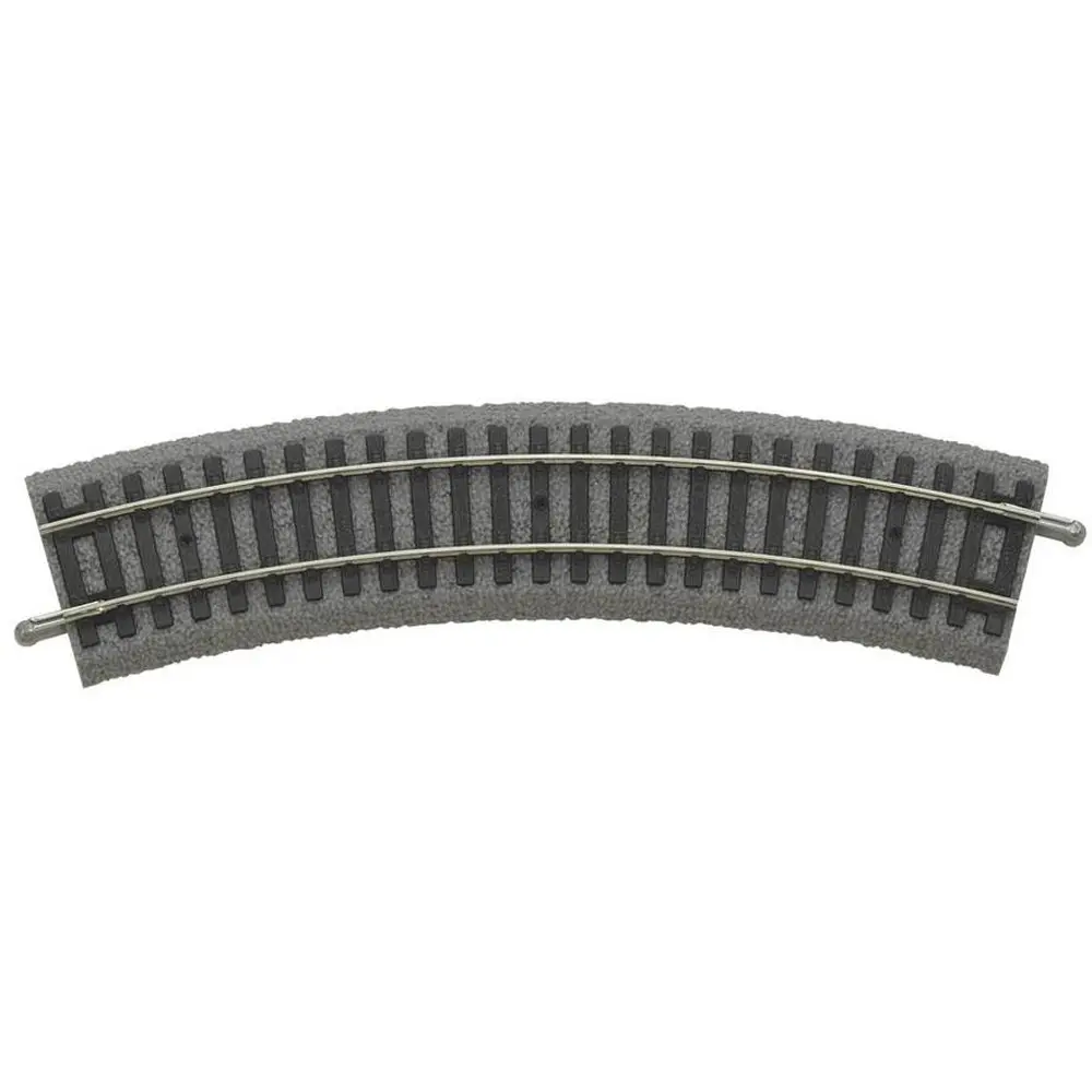 Rail courbe A-Track Ballasté R1 PU6 360 mm & 30° PIKO 55411 | HO 1/87 - Code 100