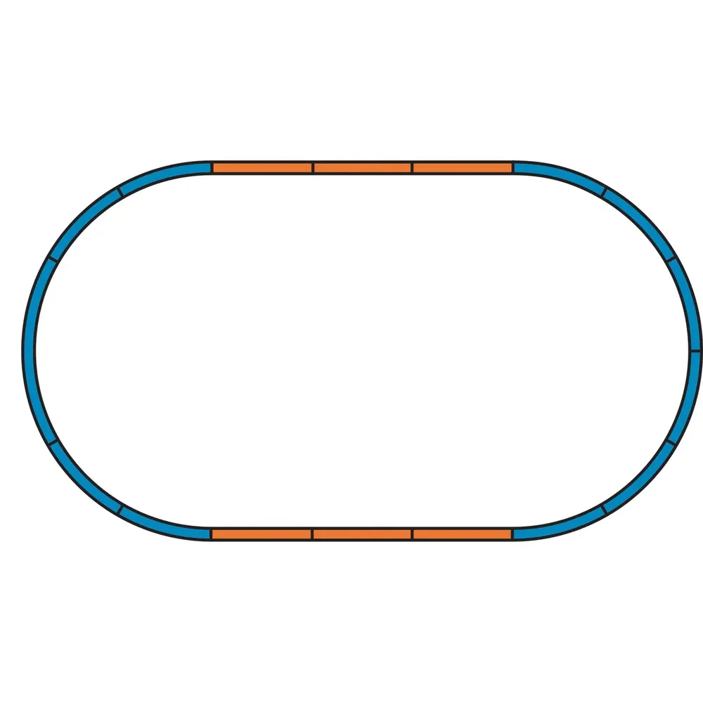 Set Ballast pour coffret A - PIKO-A - PIKO 55365 | HO 1/87 - Code 100