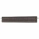 Rail droit ballasté de transition Piko A vers Roco GeoLine, 231 mm code 100 - Piko 55433 - HO 1/87 - 2R