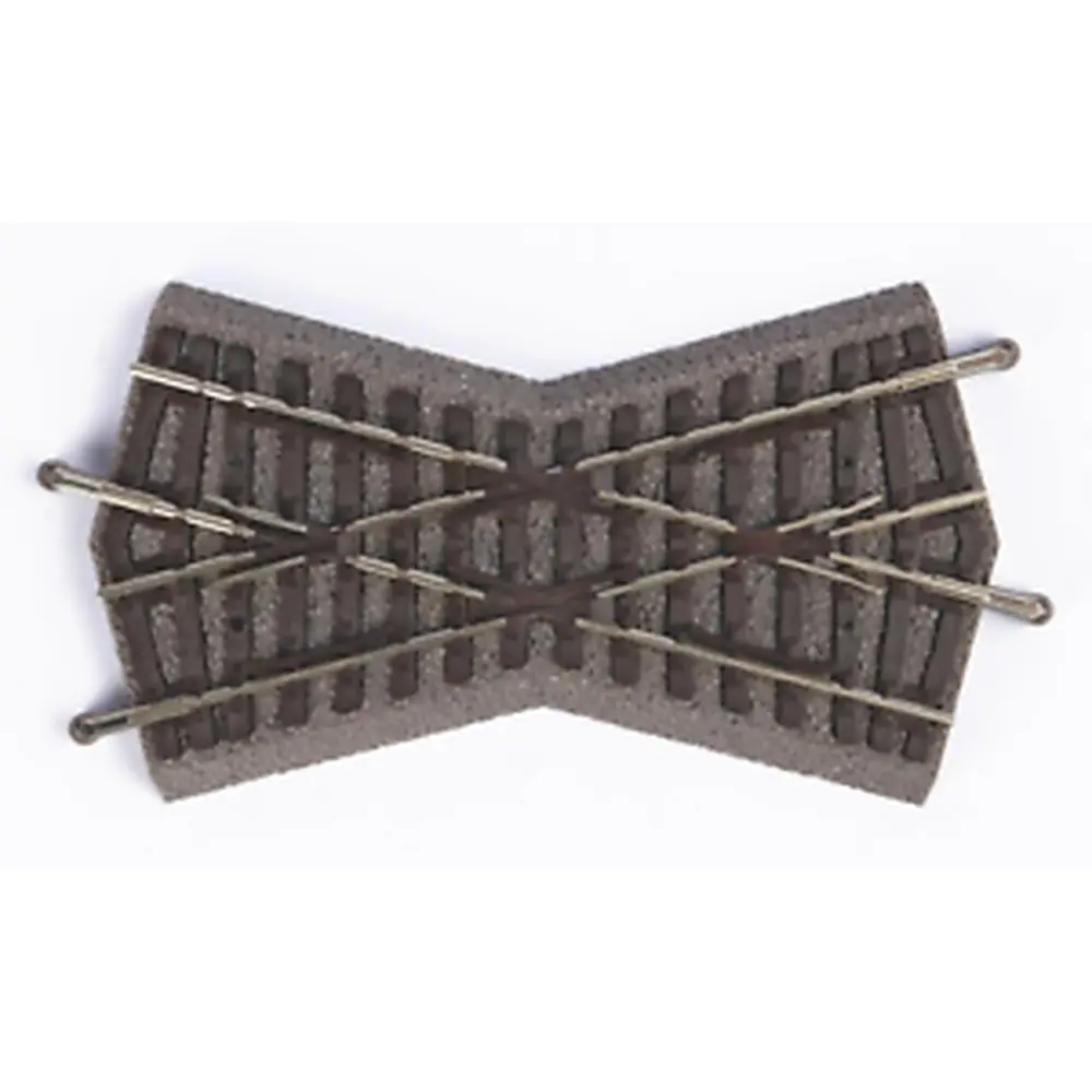 Croisement A-Track Ballasté 119mm/30° PU6 PIKO 55441 | HO 1/87 | Code 100