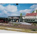 Quai de Gare de Burgstein - PIKO 61821 - HO 1/87 - 263 x 77 x 67 mm