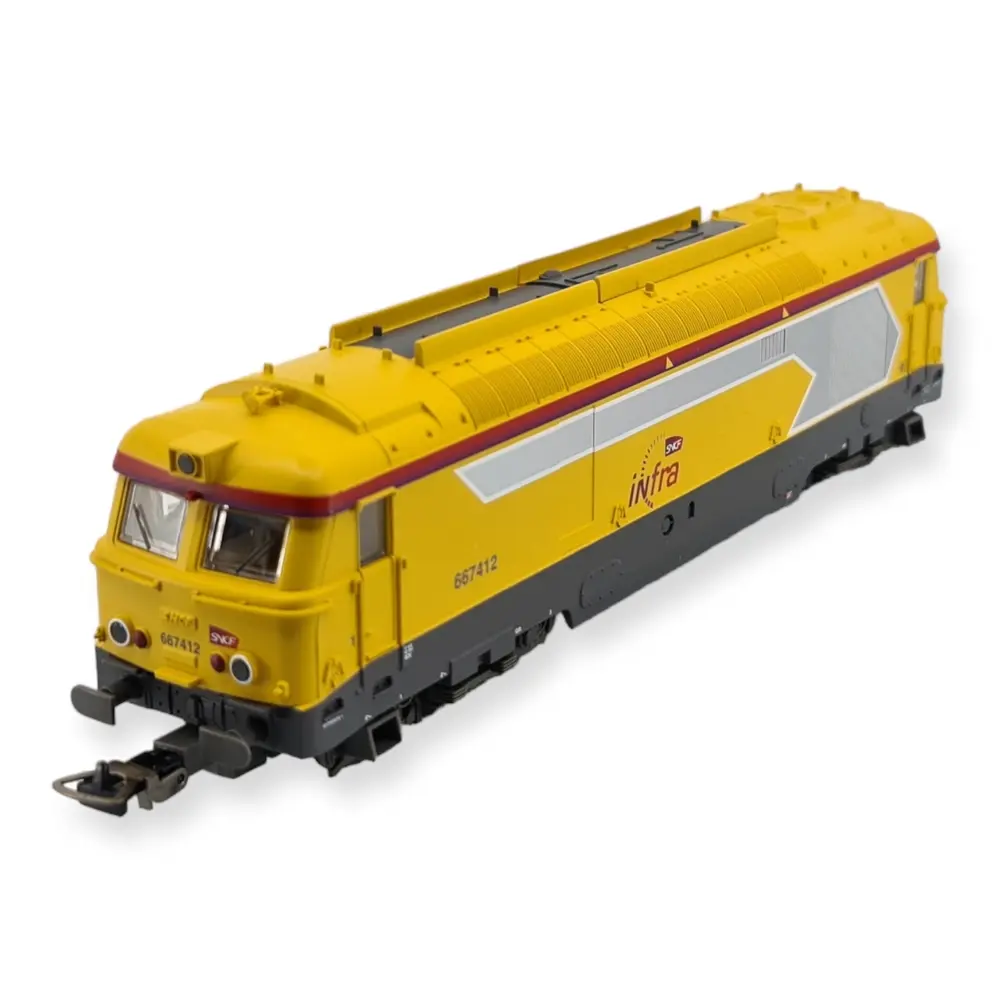 Locomotive diesel BB 67412 - Piko 95175 - HO : 1/87 - SNCF - EP VI