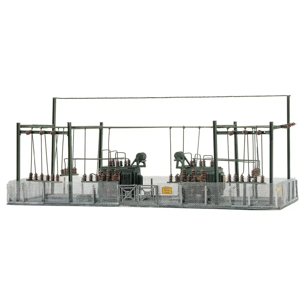 Centrale électrique Piko 60016 - avec 2 transformateurs - 184 x 62 x 72 - N 1/160
