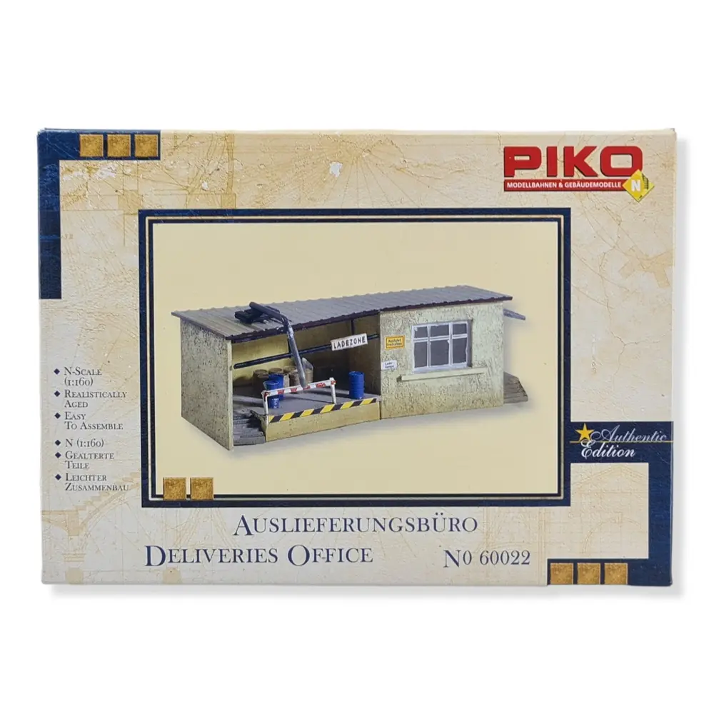 Bureau de livraison Piko 60022 - J.Hennig - 88 x 36 x 25 mm - N 1/160