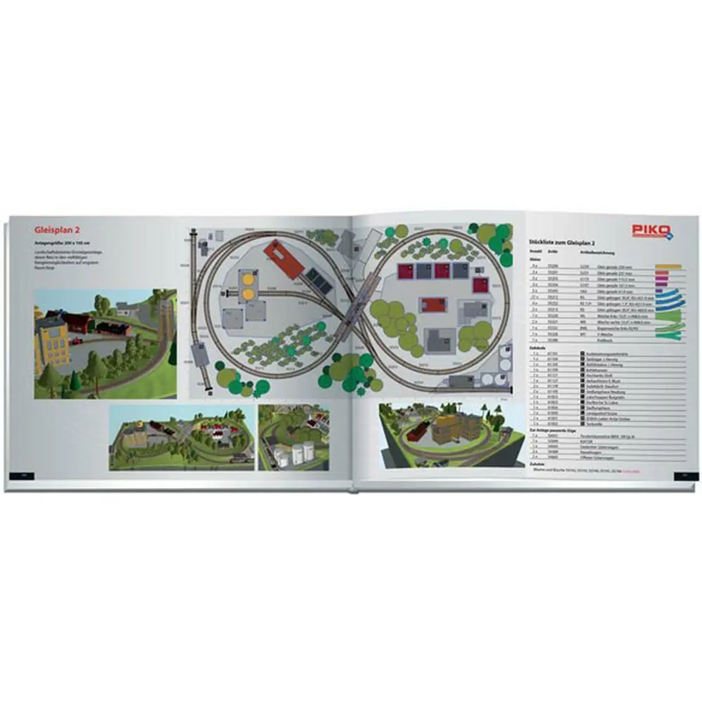 Catalogue Piko pour la construction du réseau - Piko 99853 - 130 pages