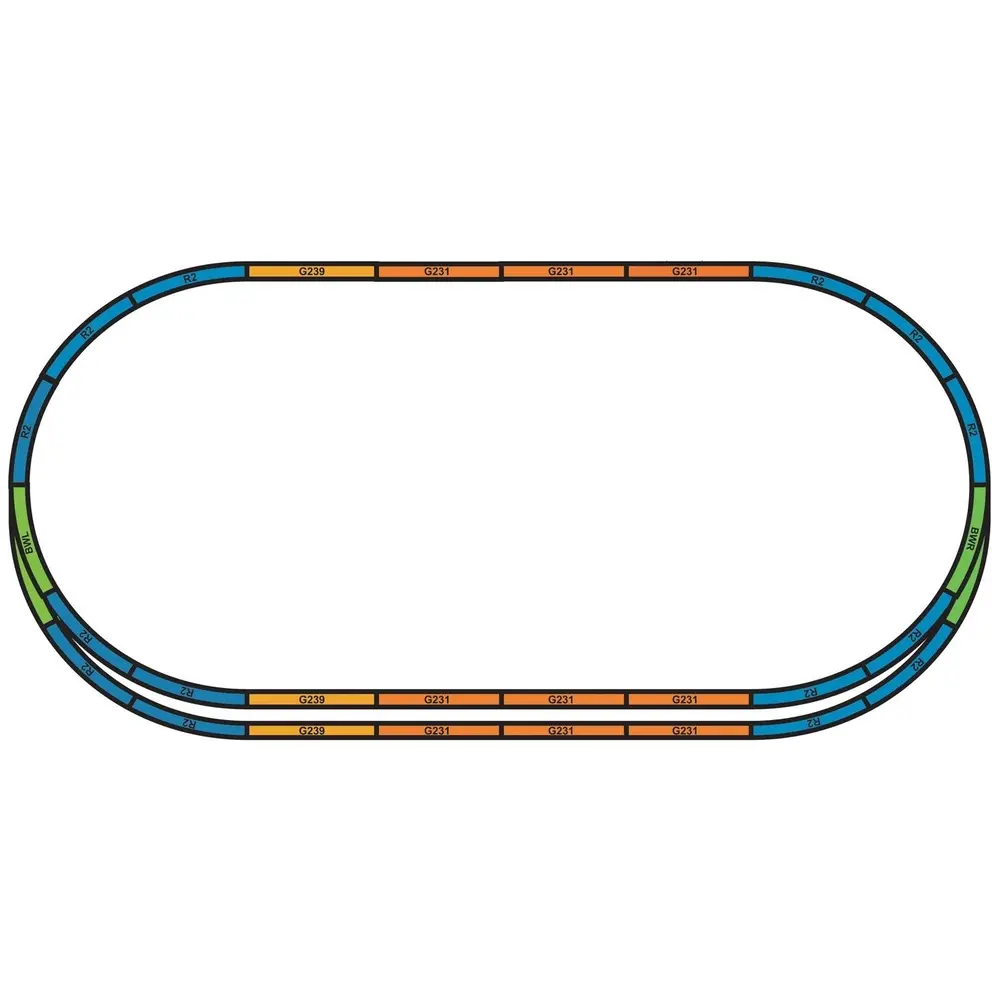 Set Ballast pour coffret A+E PIKO-A - PIKO 55367 | HO 1/87 - Code 100