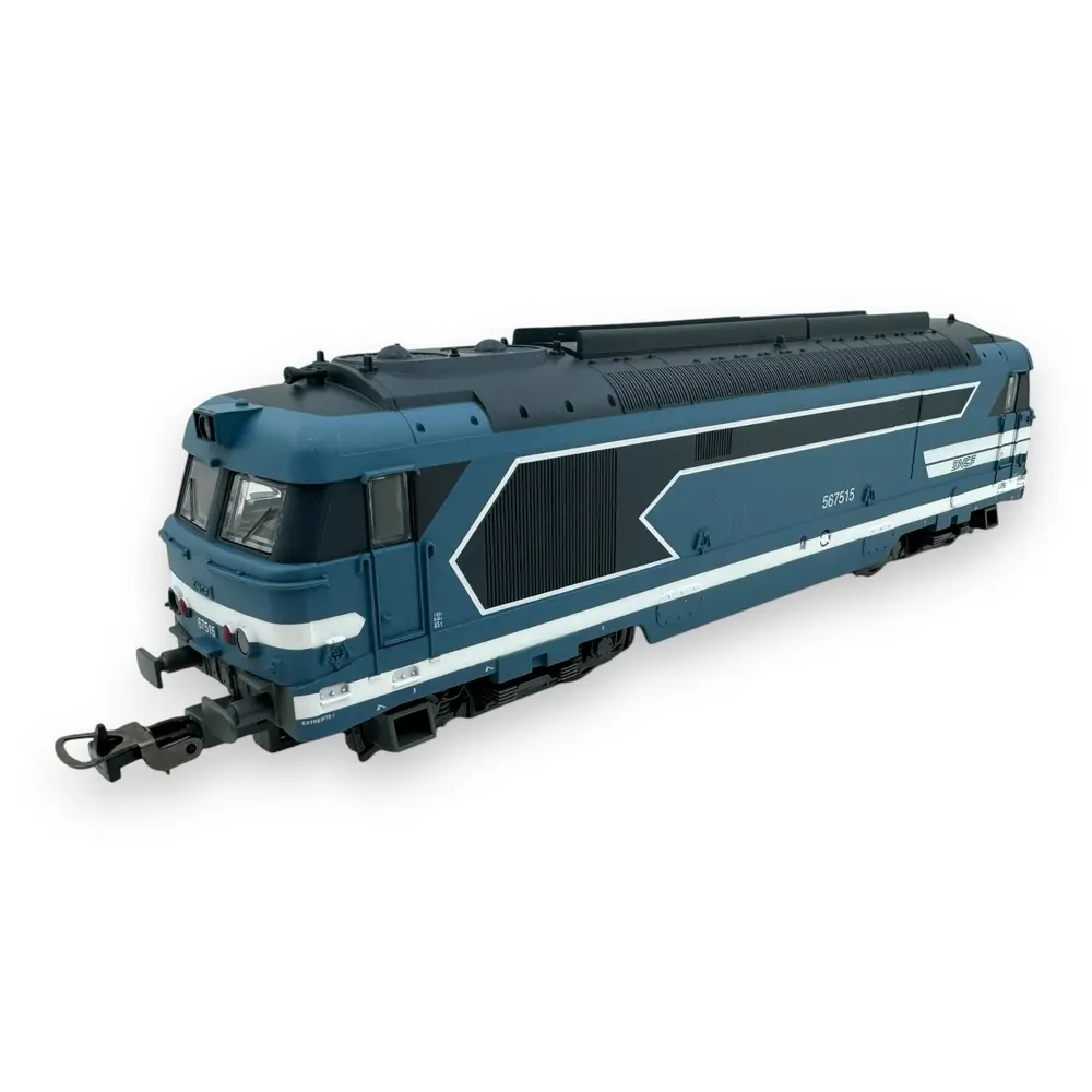 Locomotive diesel BB 67515 - Piko 95176 - HO 1/87 - SNCF - Ep IV - Analogique - 2R