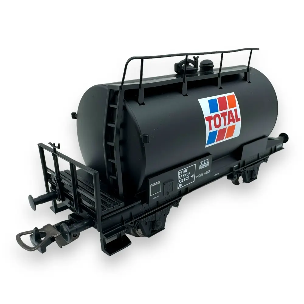 Wagon citerne "TOTAL" - Piko 97123 - HO 1/87 - SNCF - EP IV - 2R