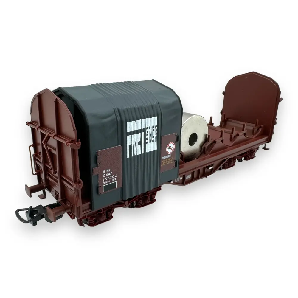 Wagon bâché ouvert Shimms - Piko 97132 - HO 1/87 - SNCF - Ep V - 2R