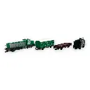 Set de départ G1206 & wagons marchandises - Piko 97946 - HO 1/87 - SNCF - EP V / VI