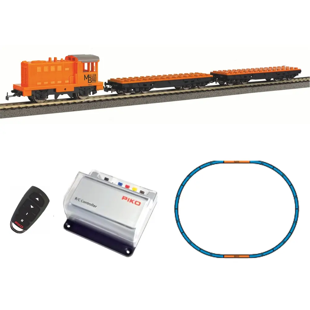 Coffret de départ "Wagon à briques de serrage" - Piko 57143 - HO 1/87