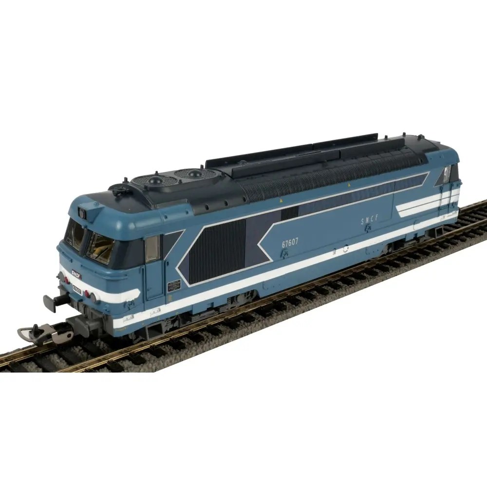 Locomotive diesel BB 67607 Origine - Piko 95179 - HO 1/87 - SNCF - Ep IV-V - Analogique - 2R