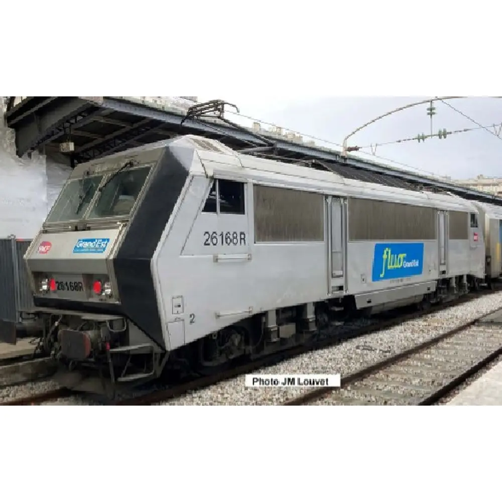 Locomotive électrique BB 26000R Fluo Grand Est - Piko 96151 - HO 1/87 - SNCF - EP VI - Analogique - 2R