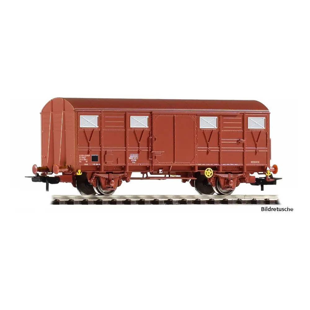 Wagon couvert type Gs40 - PIKO 96638 - SNCF - HO 1/87 - EP IV