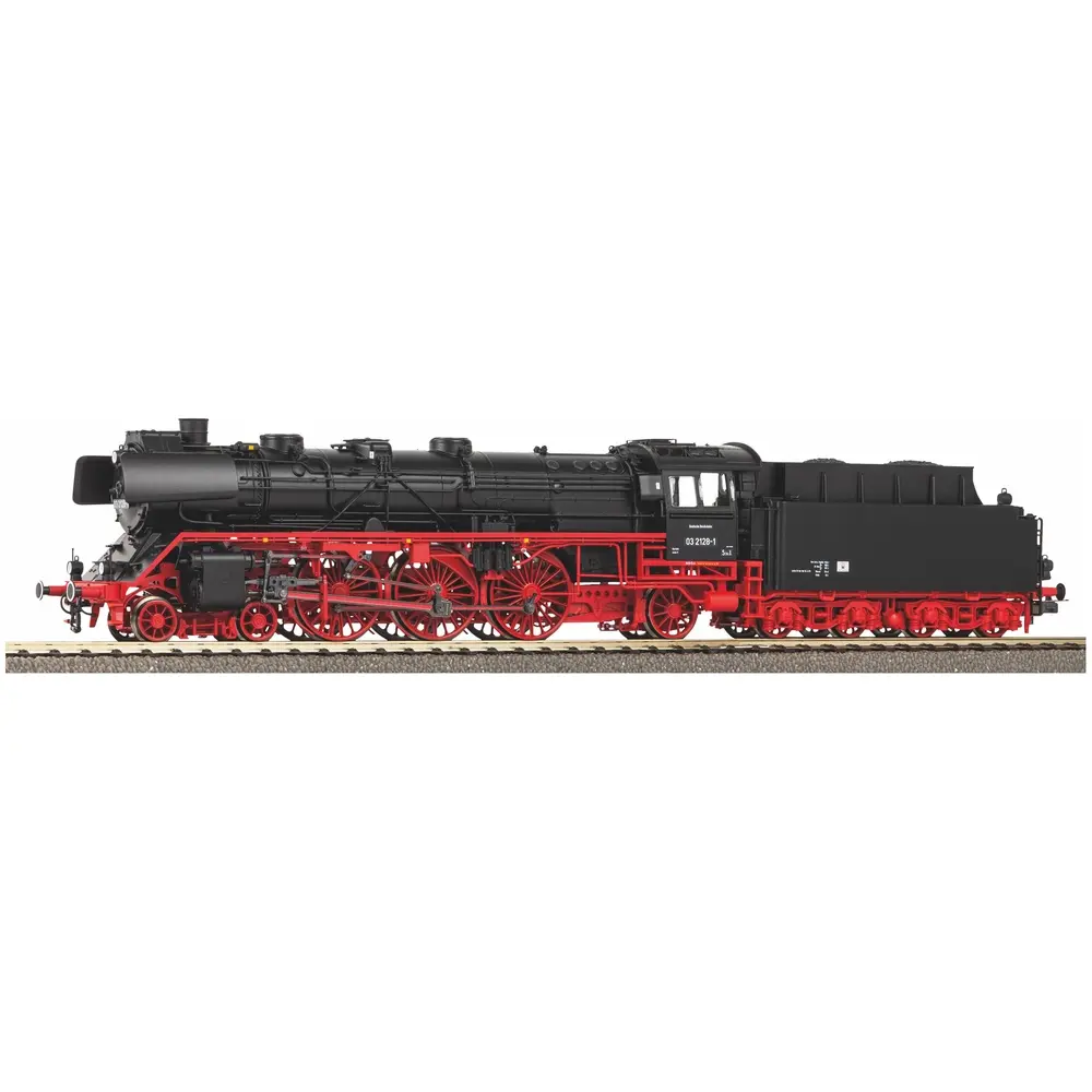 Locomotive à vapeur BR 03 - PIKO 50900 - DR - HO 1/87 - EP IV - 2R - ANALOGIQUE