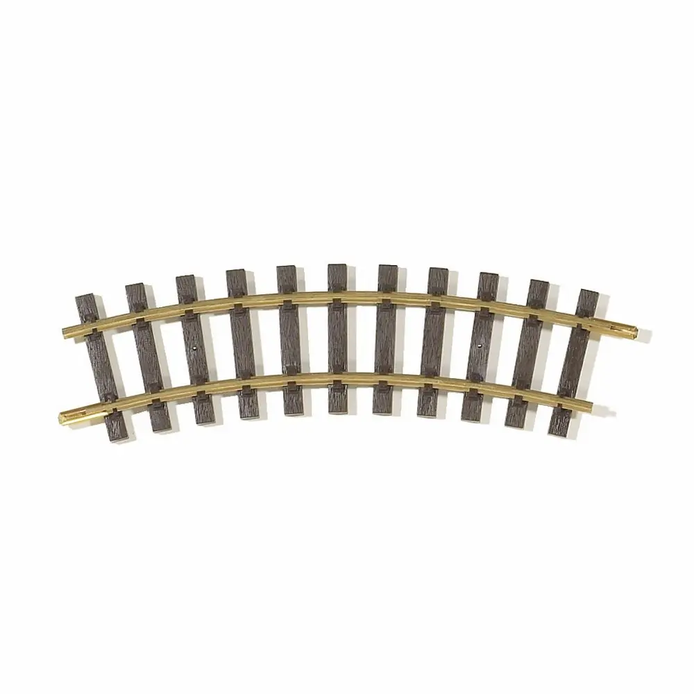 Rail courbe R1 600 mm 30° code 332 - Piko G 35211 - G 1/22,5 - 2R