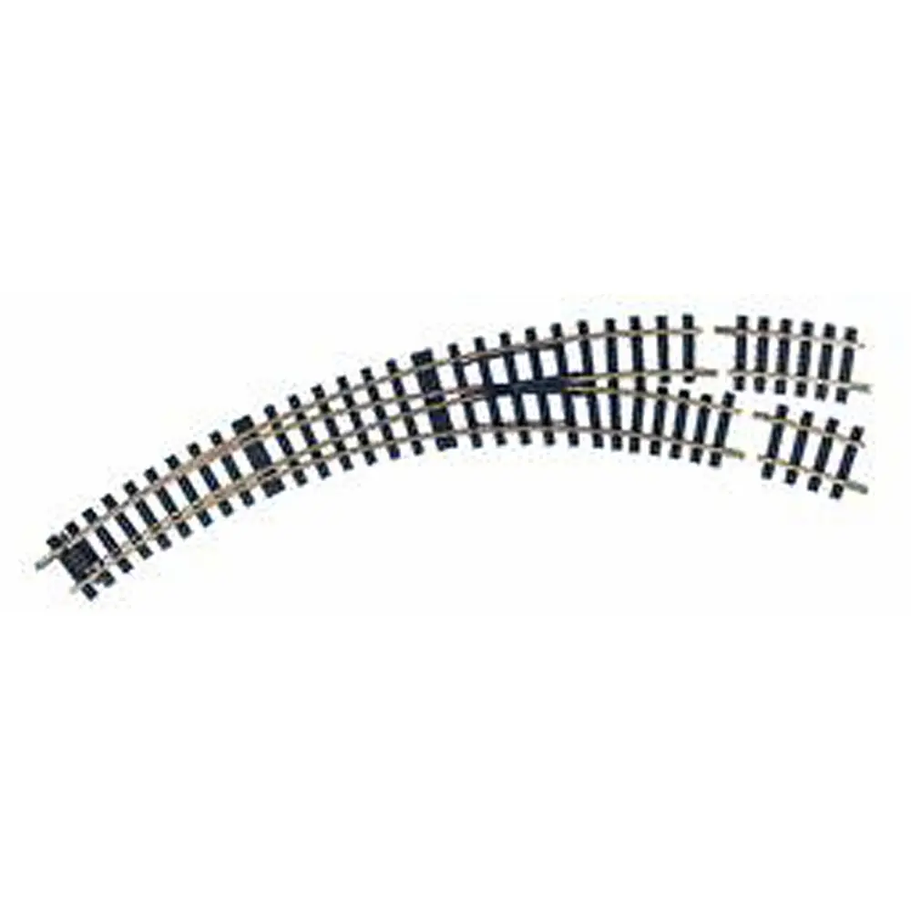 Aiguillage enroulé à droite R3 R5 rayon 921.24mm angle 30°, 15°