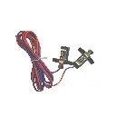 2 Bornes de connexion avec câbles - Piko G 35270 - G 1/22.5