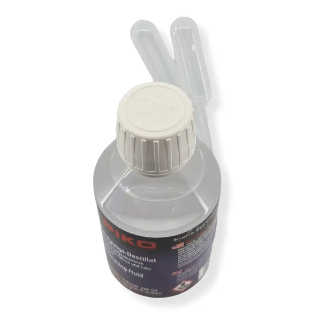 Liquide fumigène G-Smoke et nettoyage + 2 pipettes PIKO 36210 - 250 mL