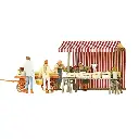 Pack Étalage de Fruits et Légumes - Figurine - PREISER 10053 - Échelle HO 1/87