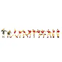 Pack Équipe de Football - Figurine - PREISER 10075 - Échelle HO 1/87