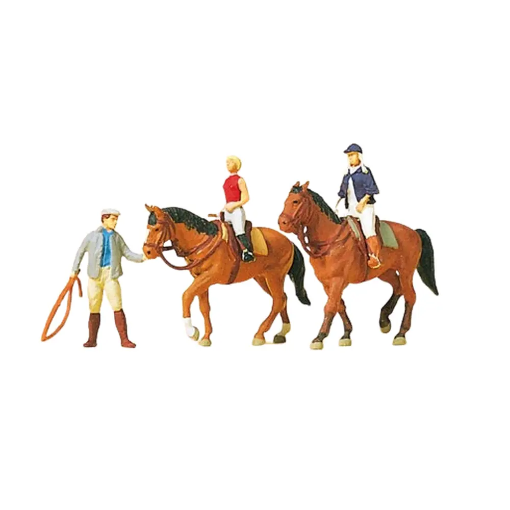 A L'Ecole D'Equitation - Preiser 10502 - HO 1/87