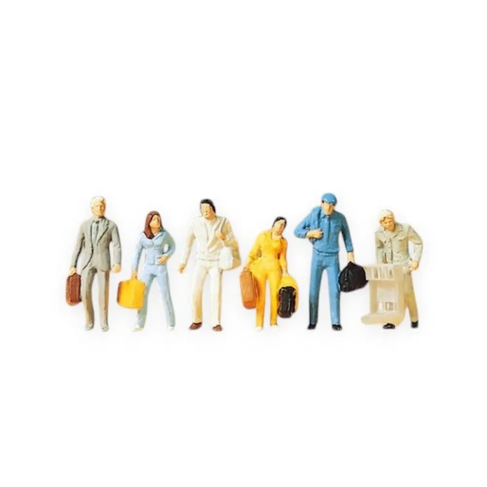 Passagers marchant
