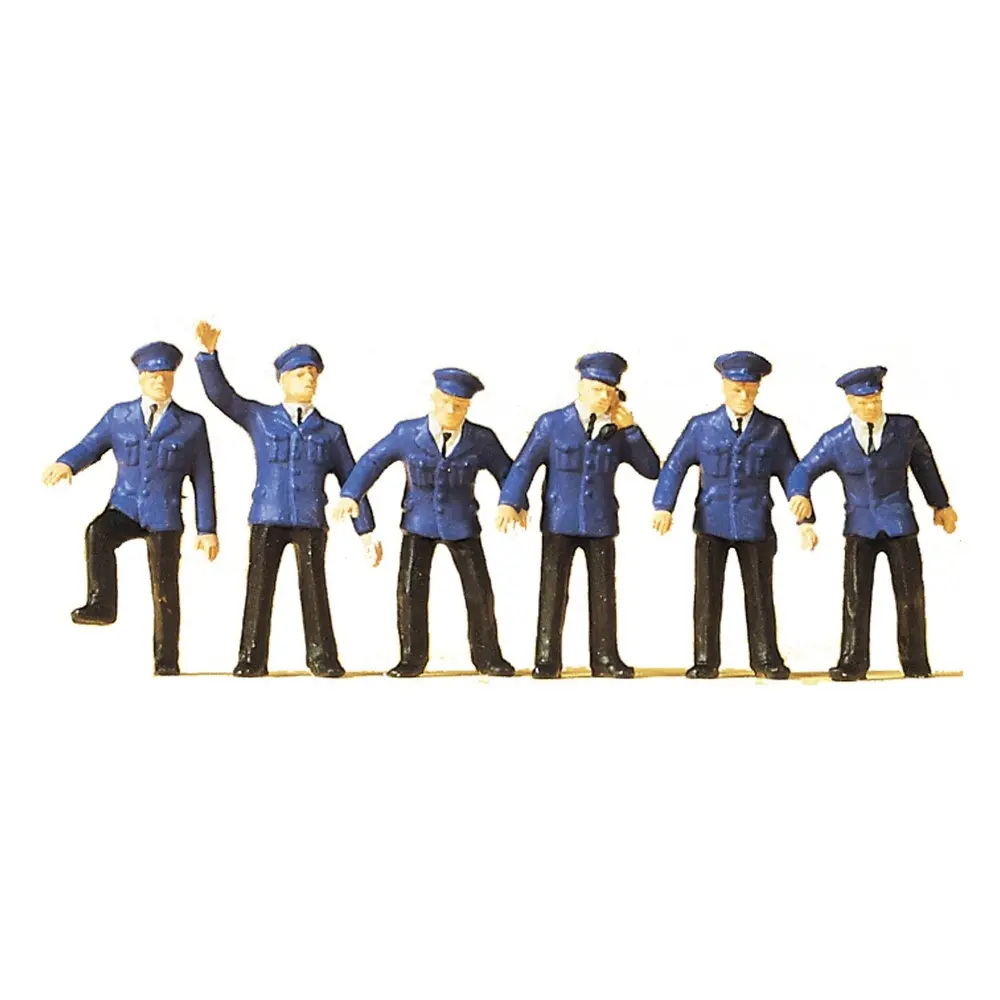 Personnel des chemins de fer DB - Preiser 14012 - HO 1/87