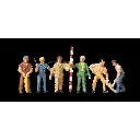 Travailleurs avec outils PREISER 14030 - HO 1/87