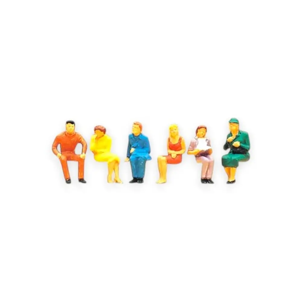 Personnages assis
