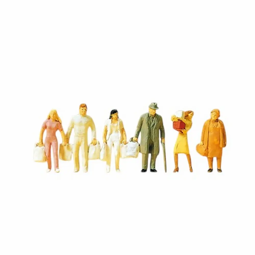 Personnages faisant du shopping - Preiser 14136 - HO 1/87