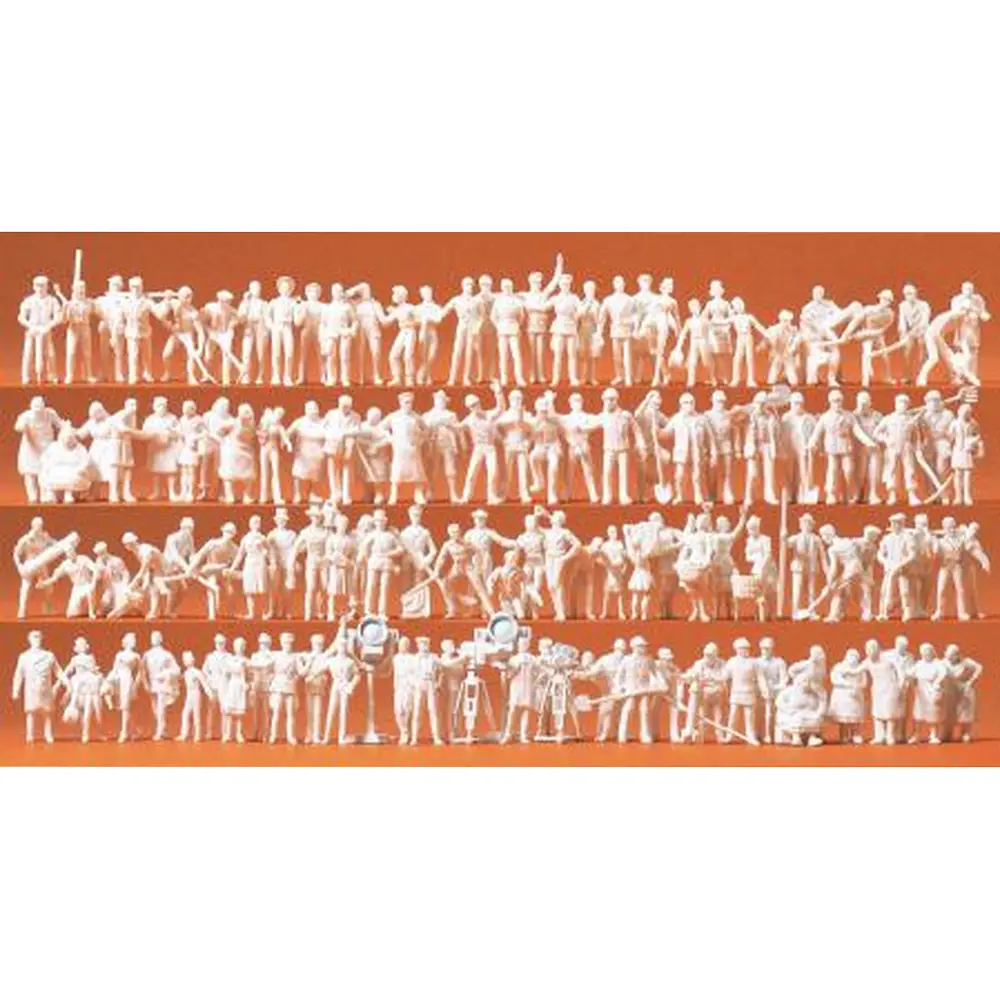 120 personnages professionnel - Preiser 16326 - HO 1/87