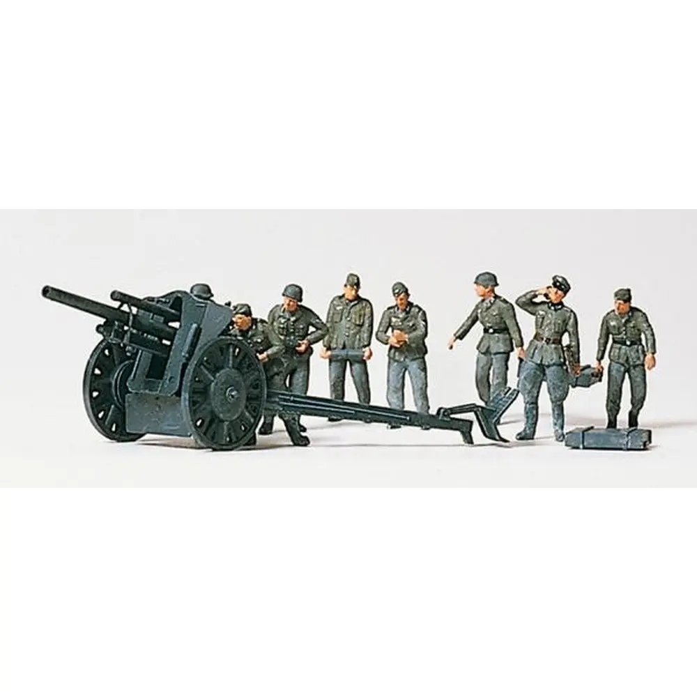 Soldats et canons - Preiser 16514 - HO 1/87