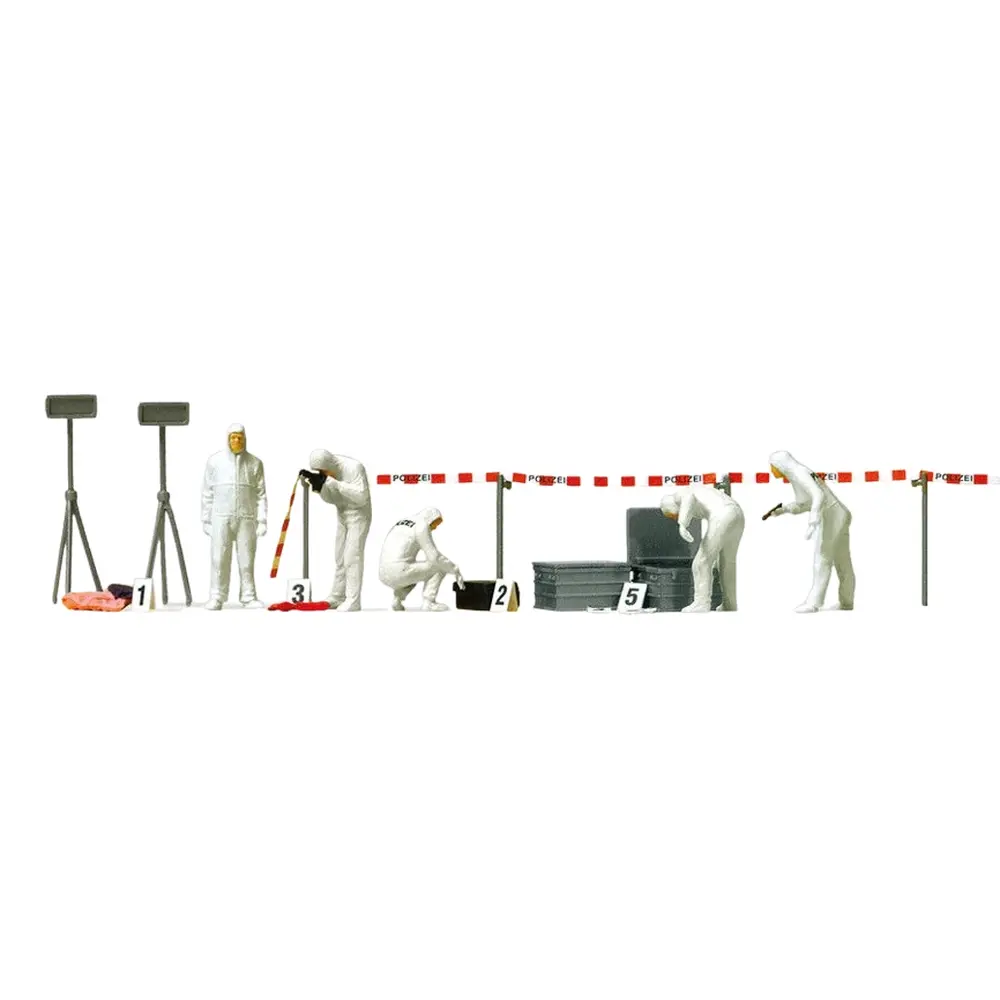 Détectives, Scène de crime, accessoire