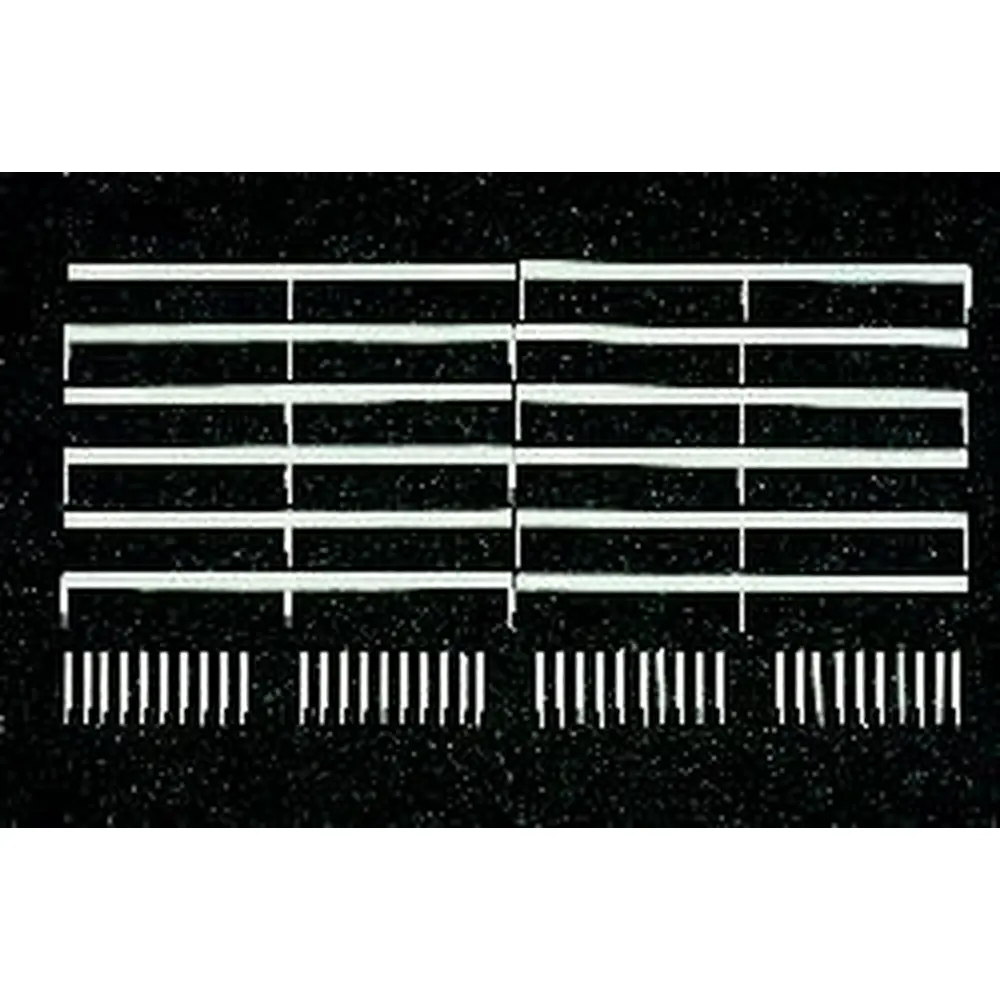 Feux de position latéraux et glissières de sécurité, 52 pièces