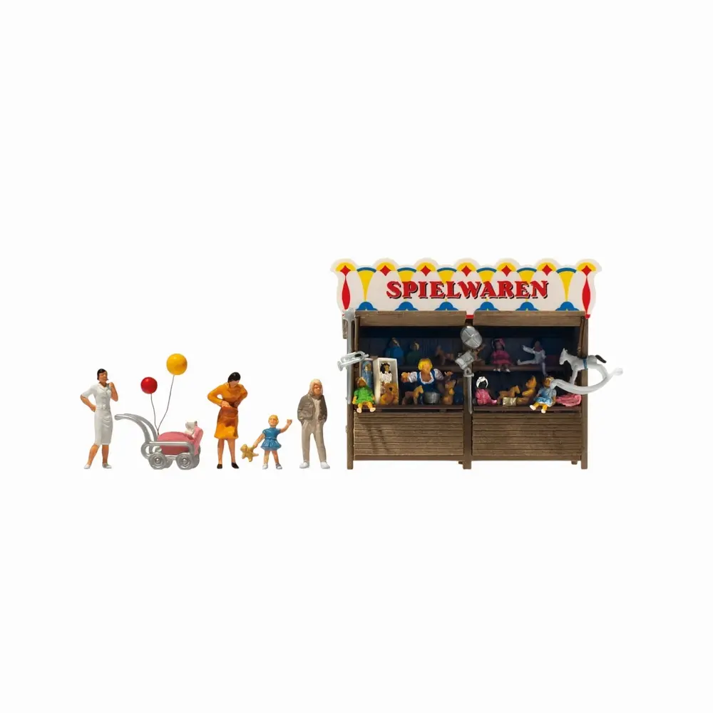Stand de jouets - Preiser 24692 - HO 1/87