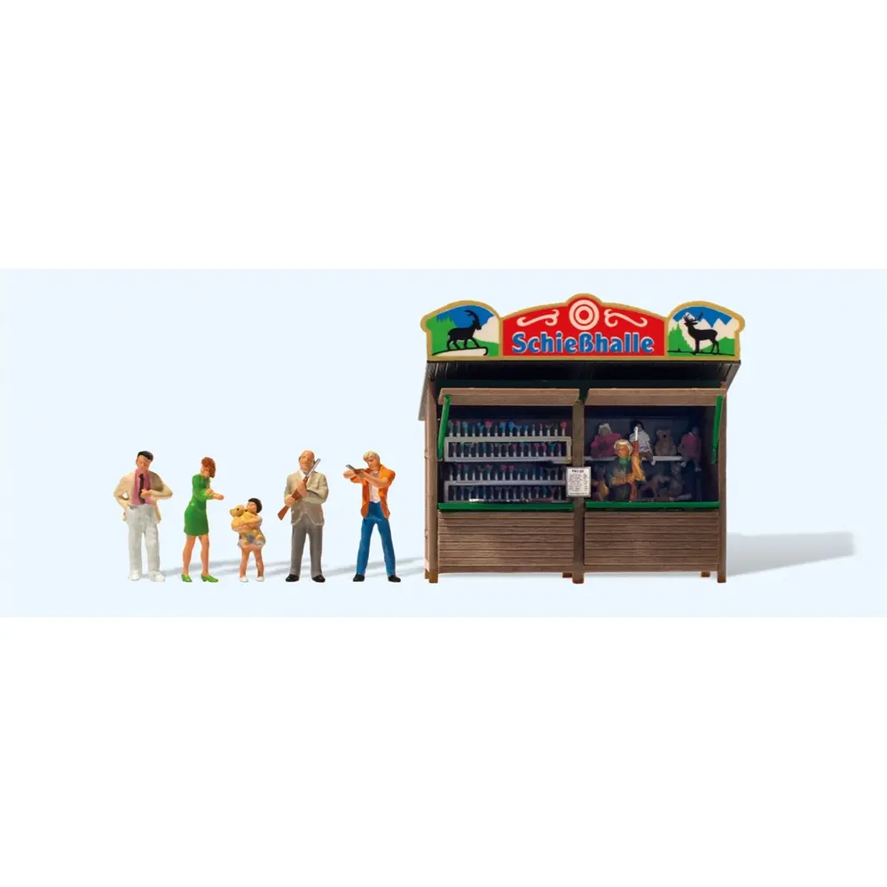 Stand de Tir - Preiser 24694 - HO 1/87