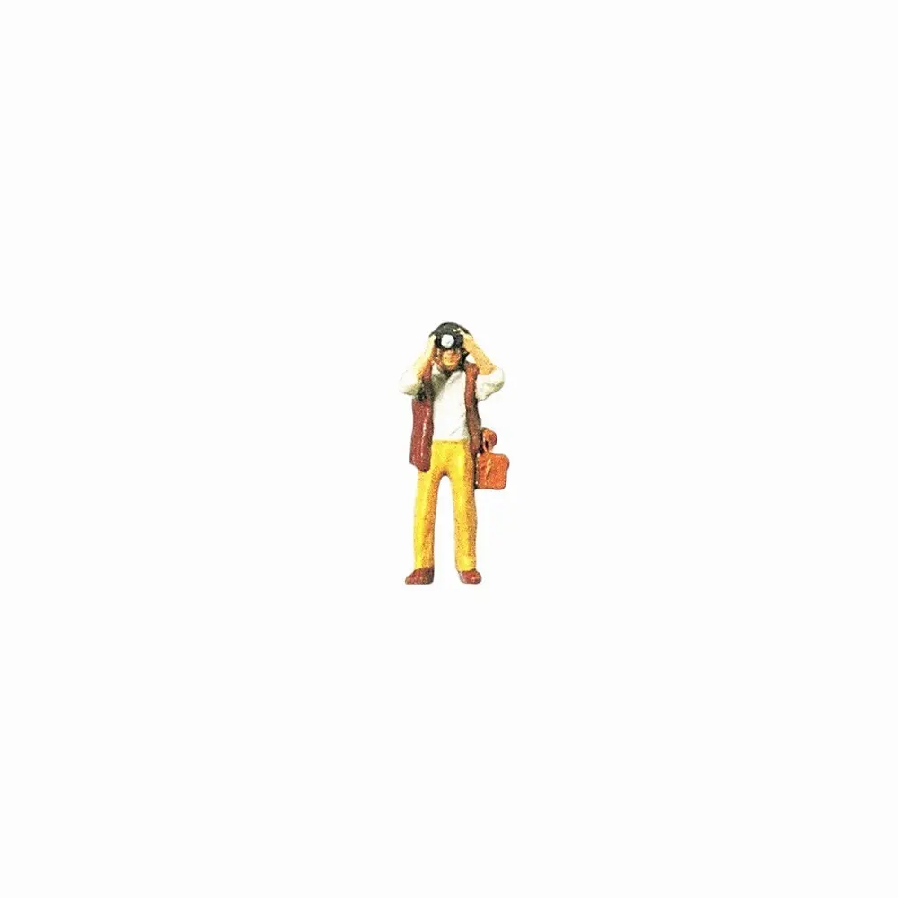 Personnage "Photographe" - Preiser 28021 - HO 1/87