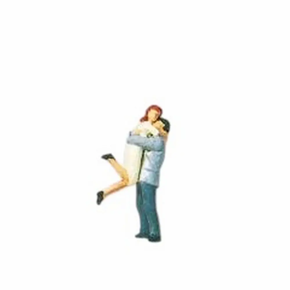 Couple heureux - Preiser 28031 - HO 1/87