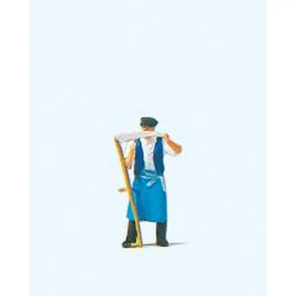 Employé Agricole + Faux - PREISER 28041 - HO : 1/87