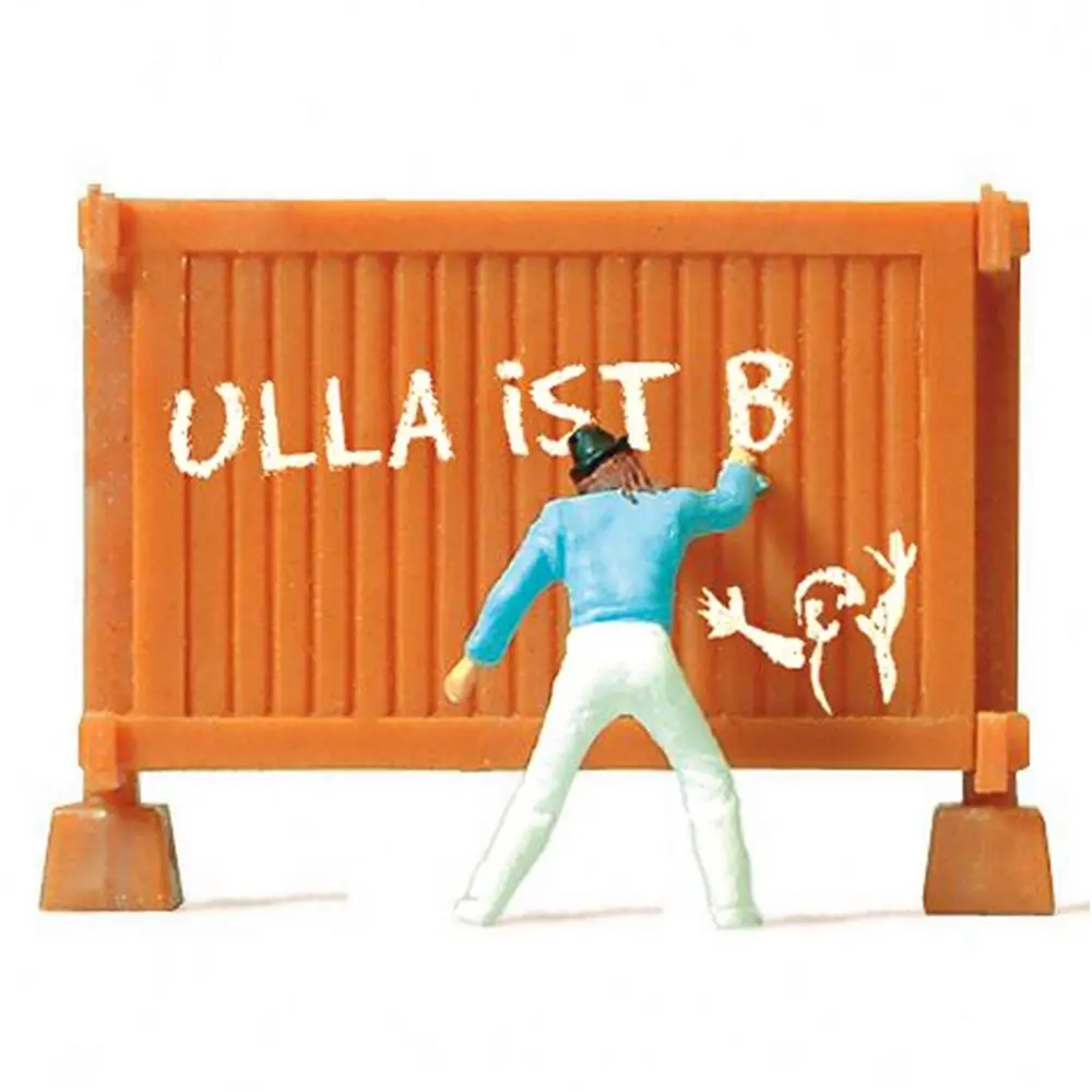 1 tagueur - Preiser 28095 - HO 1/87