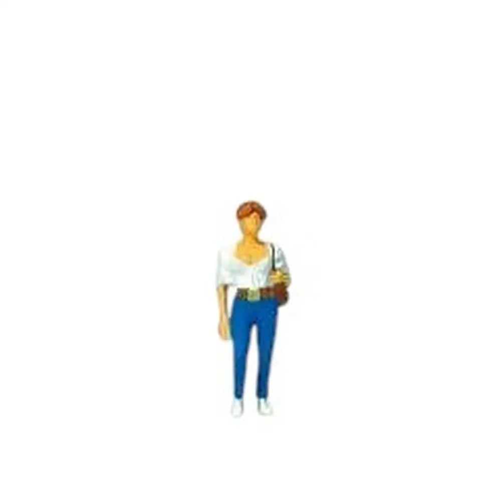 Jeune femme - Preiser 28123 - HO 1/87