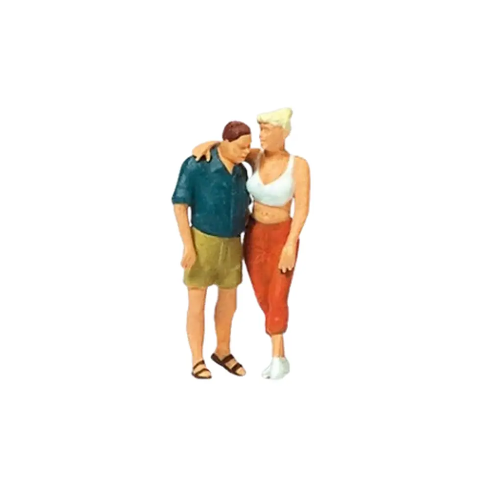 Lot de 2 personnages en couple - Preiser 28136 - HO 1/87