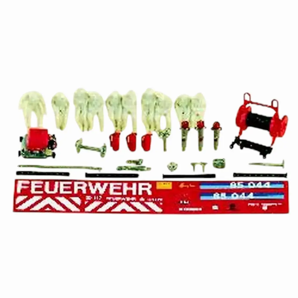 Set d’Accessoires Pompiers - Preiser 31010 - HO 1/87