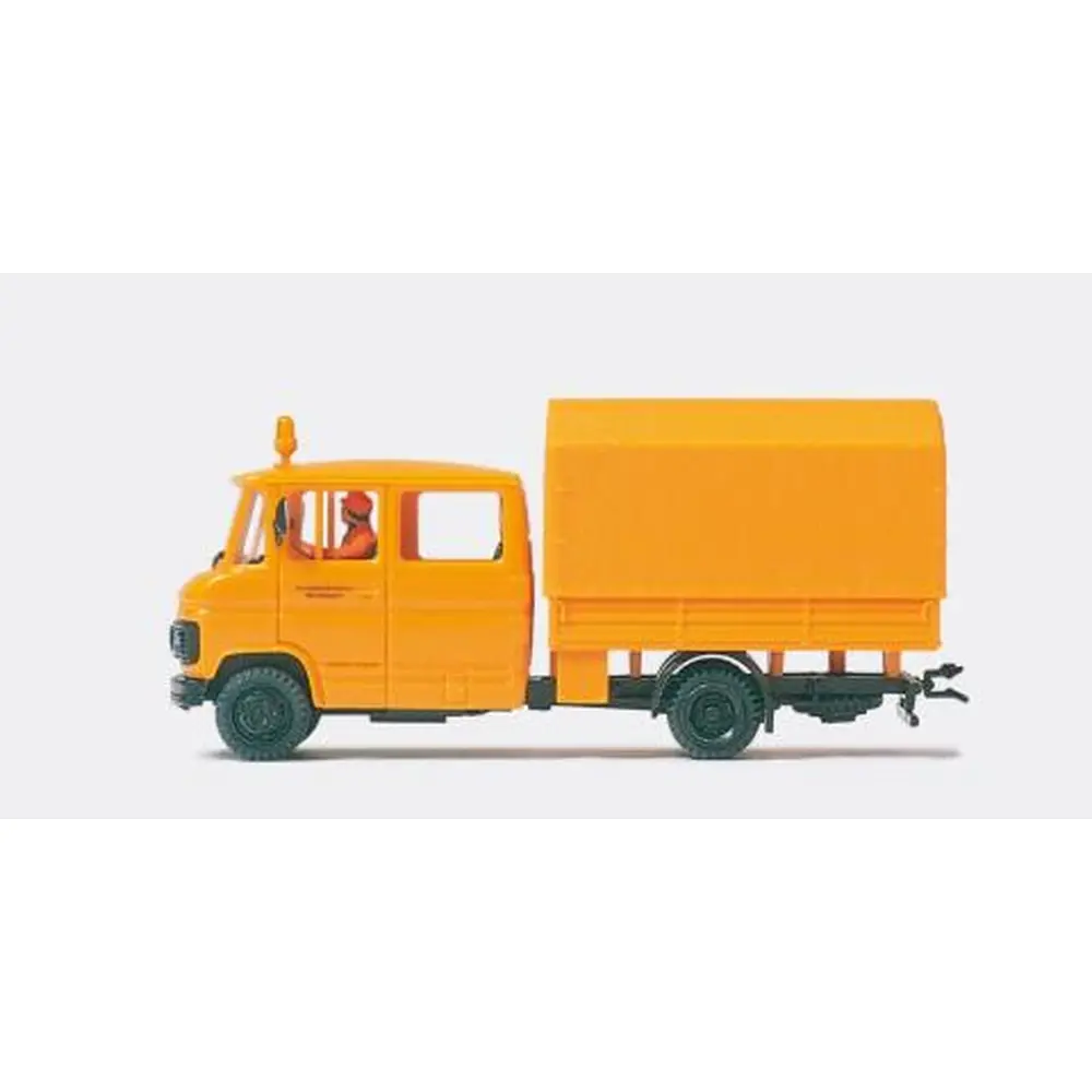 Camion Travaux Publics - Preiser 37018 - HO 1/87