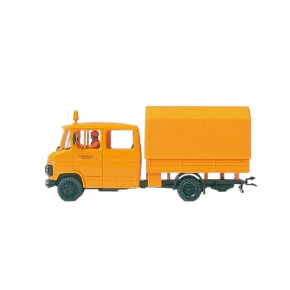 Camion Travaux Publics - Preiser 37018 - HO 1/87